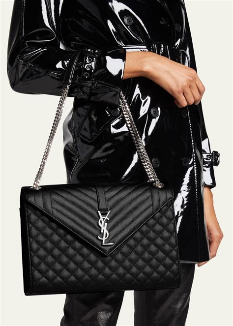 ysl large triquilt|saint laurent triquilt bag.